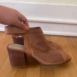 Vince Camuto Chunky Brown Heel